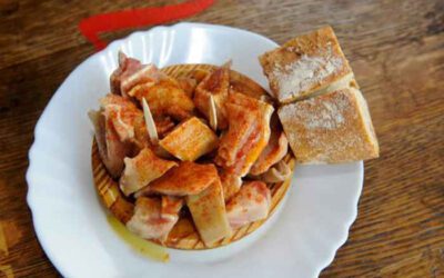 Tapa de Oreja a la gallega